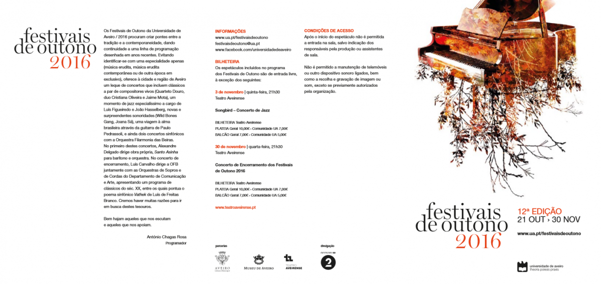 festival outono 2016 Ua