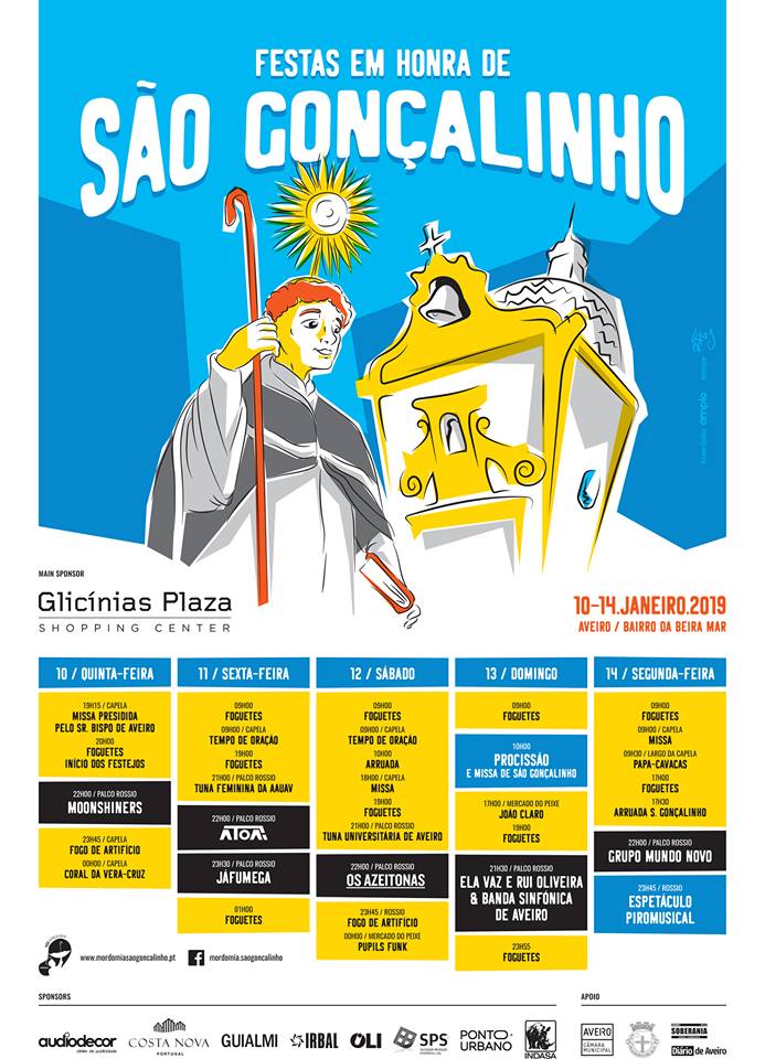 cartaz festa são gonçalinho
